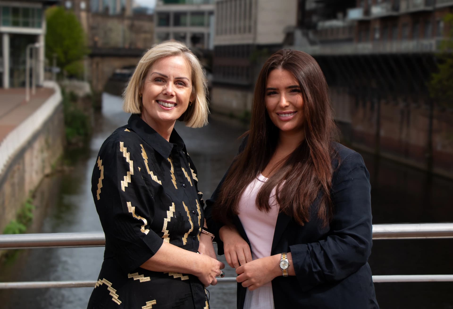 Helen and Lucy, therapists at Complete Health Clinic, Manchester